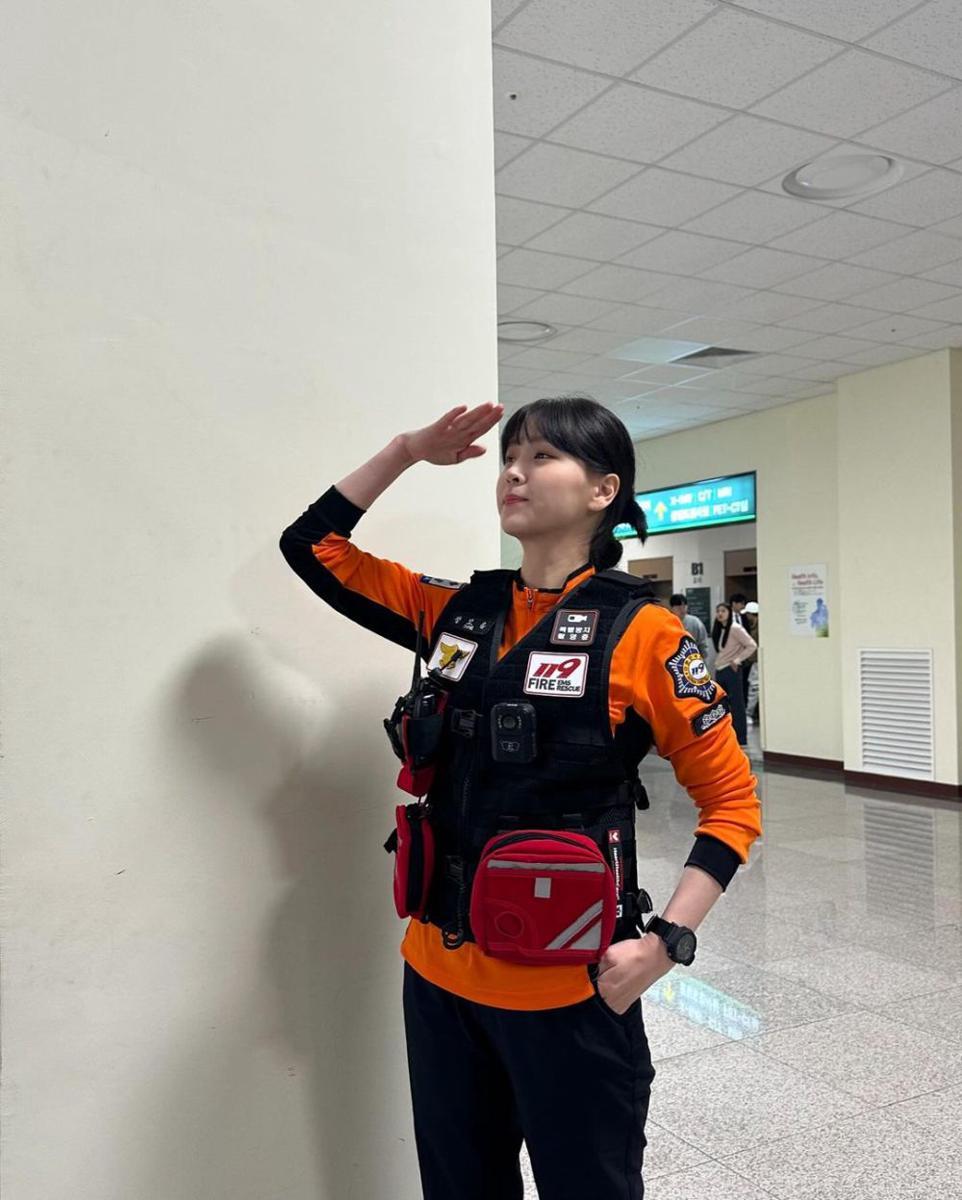 potret Kim Ji Eun di balik layar drama Love Next Door (instagram.com/kj_ieun)