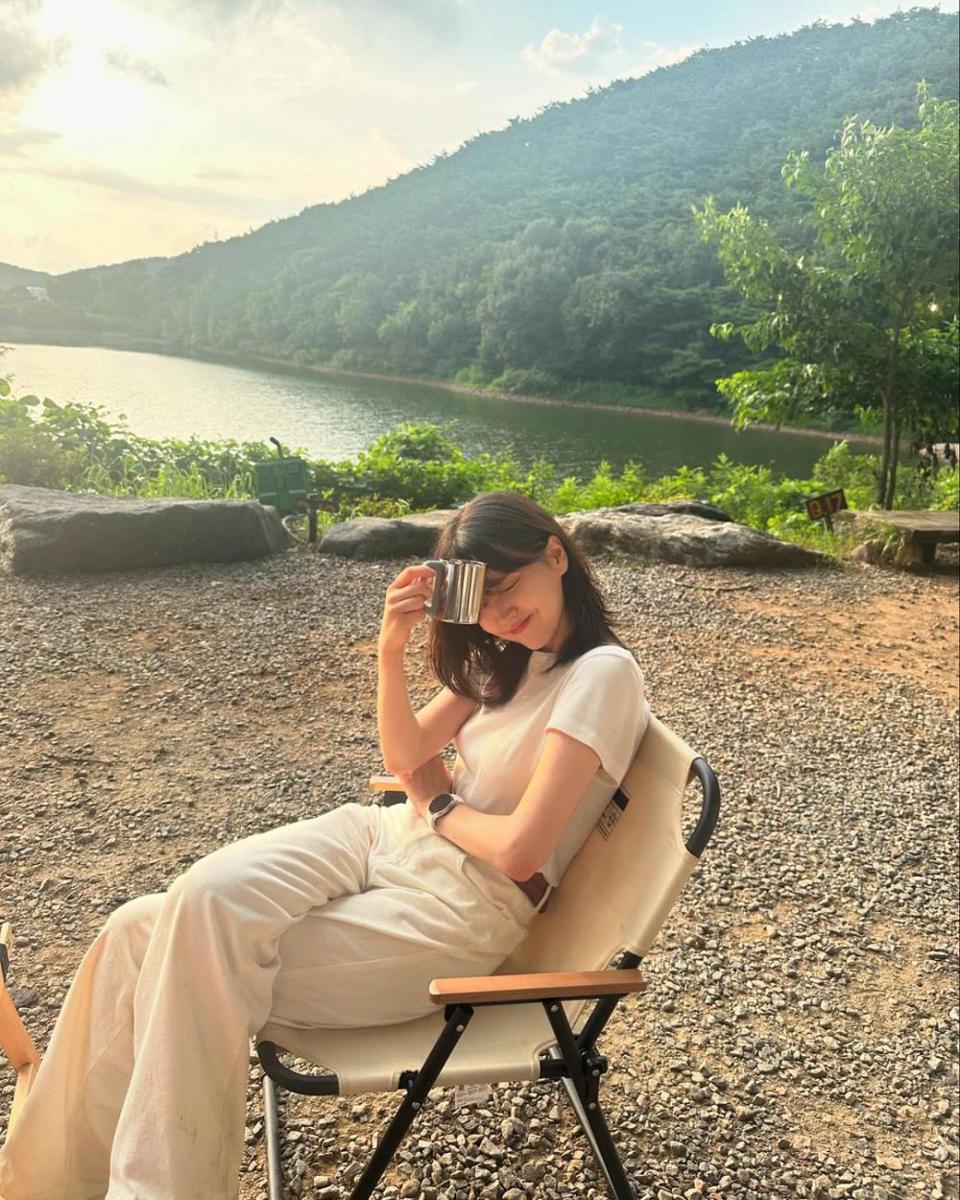 potret Kim Ji Eun di balik layar drama Love Next Door (instagram.com/kj_ieun)