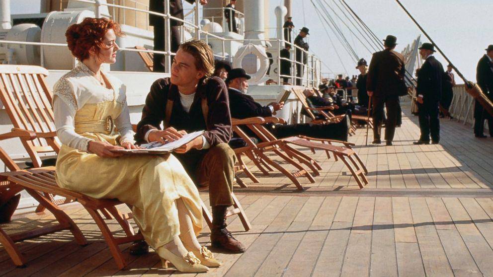 Scene di film Titanic.(dok.20th Century Studio/Titanic)