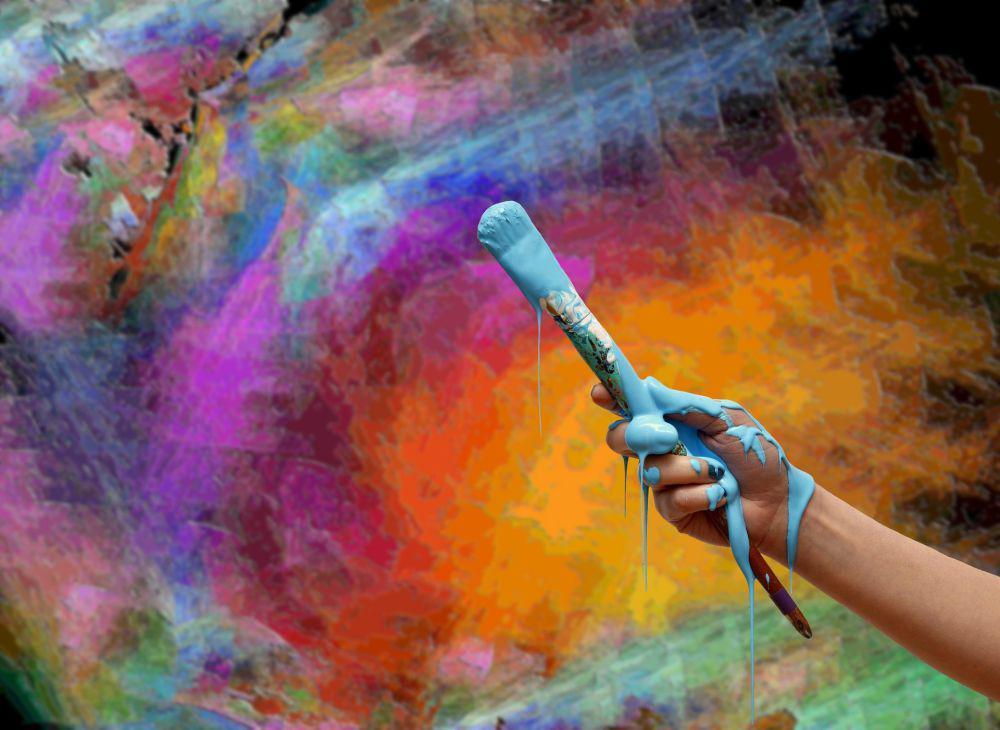 ilustrasi melukis dinding (pixabay.com/Alexas_Fotos)