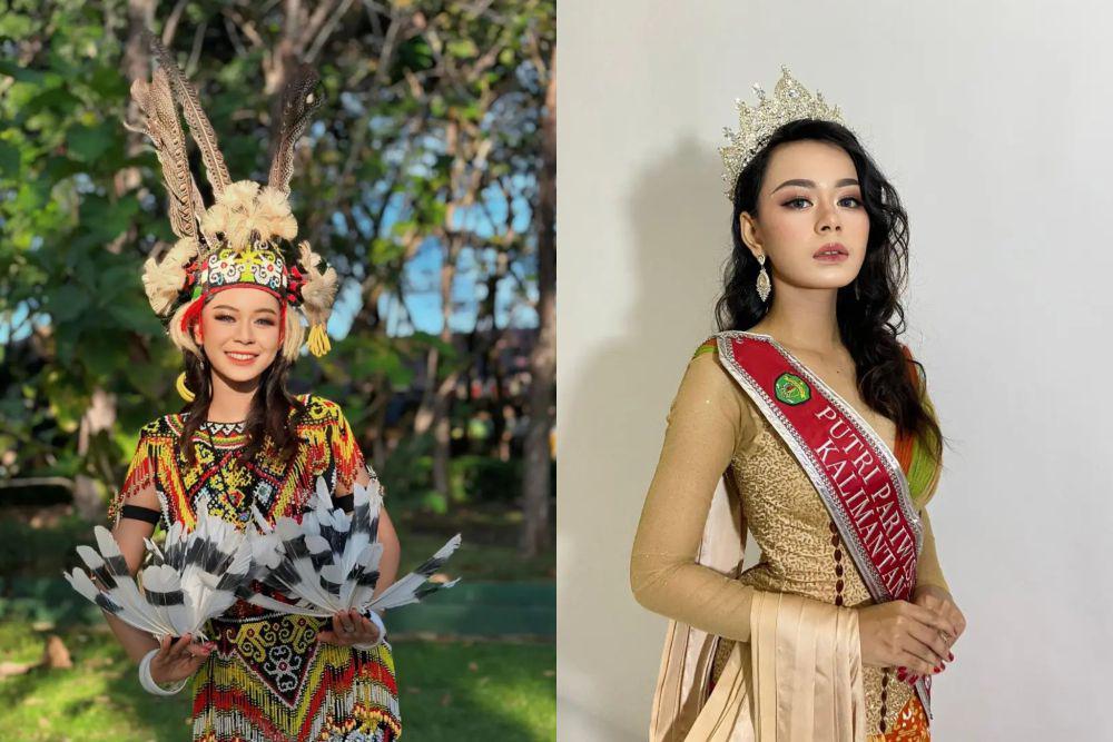Potret Khalida Zia, Putri Pariwisata Kaltim 2024 yang Chic & Inspiring