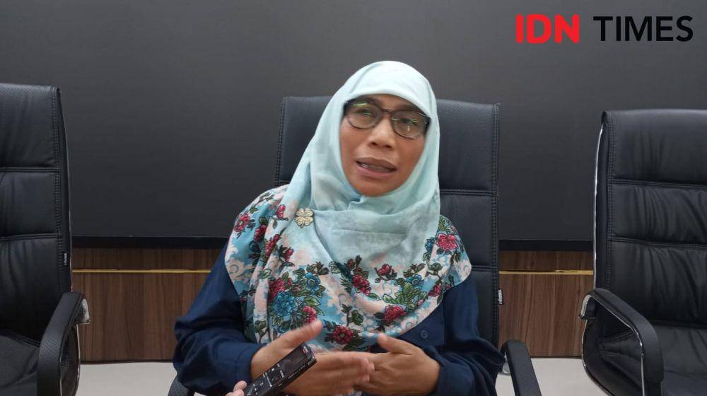 Anggota KPU NTB Zuriati. (IDN Times/Muhammad Nasir)