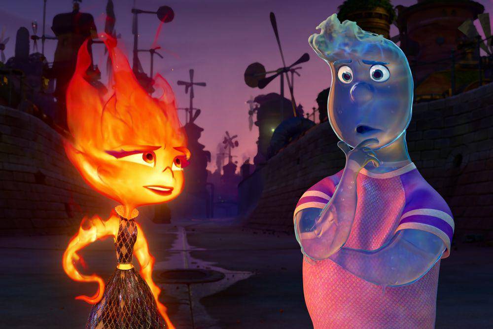 Scene di film Elemental.(dok.Disney/Elemental)