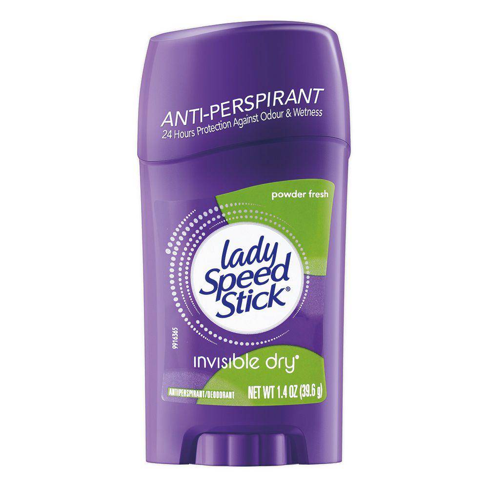 Lady Speed Stick Invisible Dry Antiperspirant Deodorant Powder Fresh (shopee.co.id/Colgate Palmolive Official Shop)