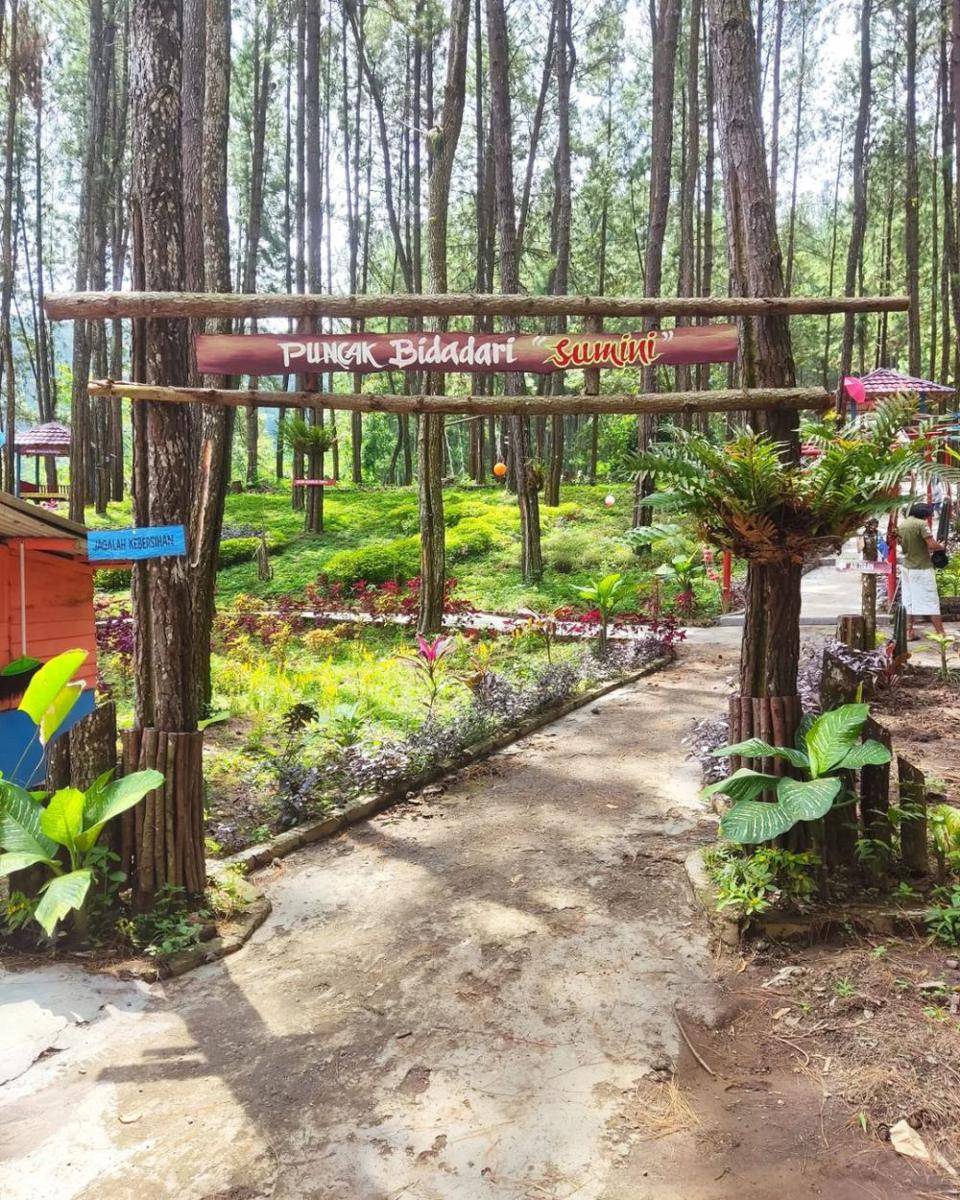 potret kawasan wisata Air Terjun 7 Bidadari (instagram.com/don.pr_)