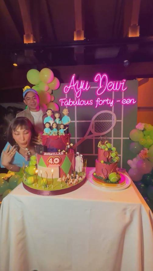 pesta ulang tahun Ayu Dewi (Instagram.com/mrsayudewi)