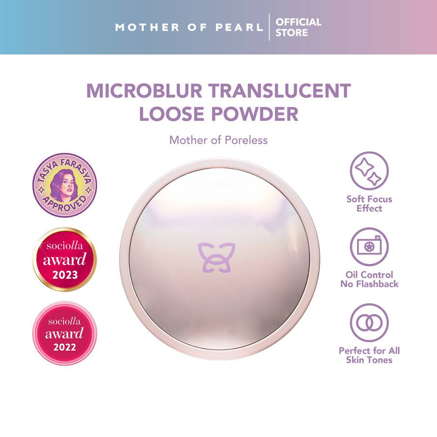 MOP - Microblur Translucent Loose Powder (tokopedia.com/mother-of-pearl)