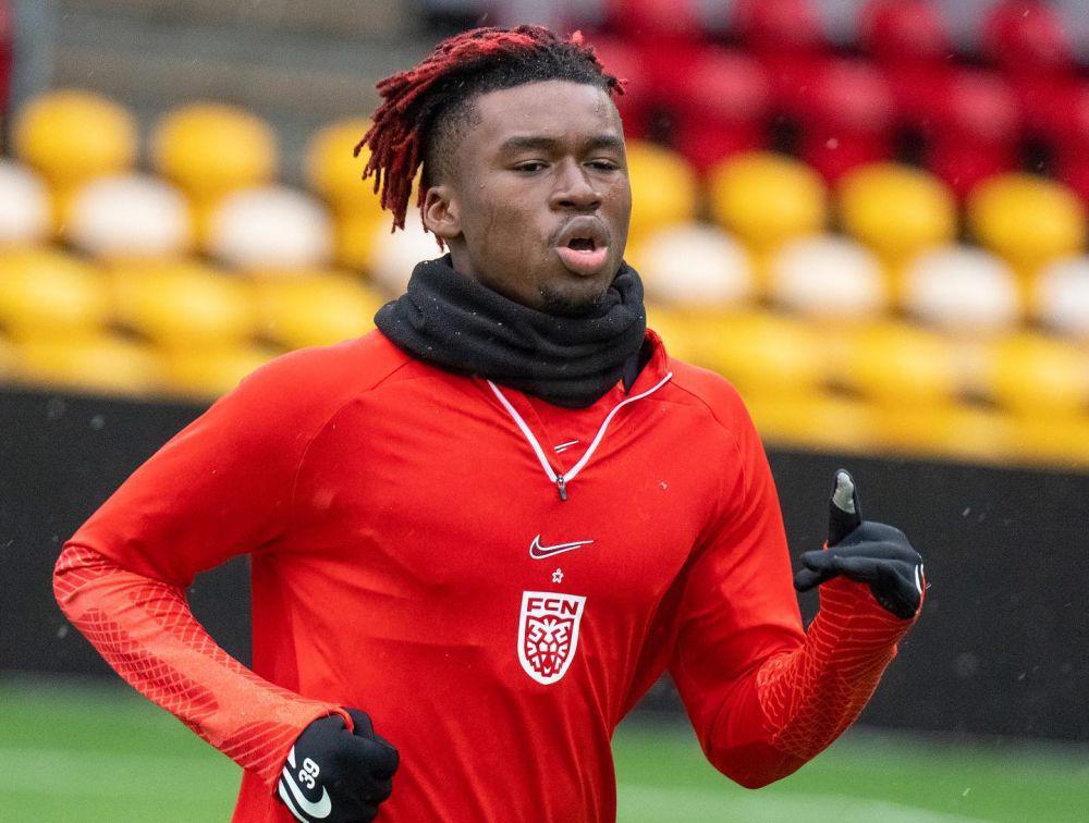 Adamo Nagalo saat masih membela FC Nordsjælland. (instagram.com/adamonagalo)