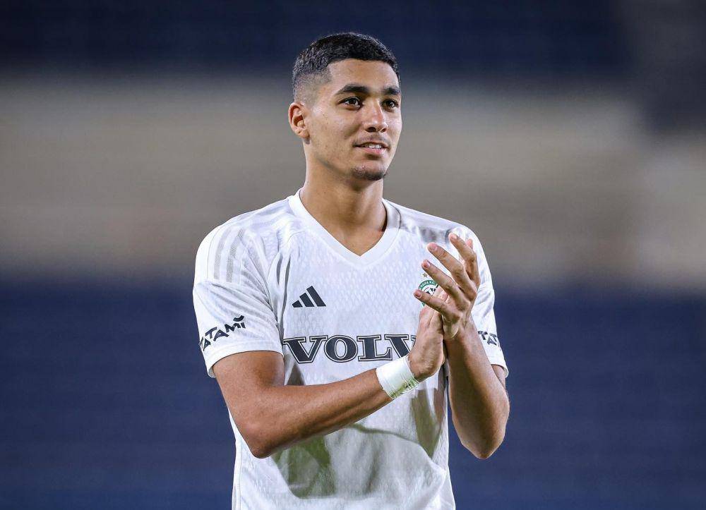 Anan Khalaili saat membela Timnas Israel. (instagram.com/anankhalaily)