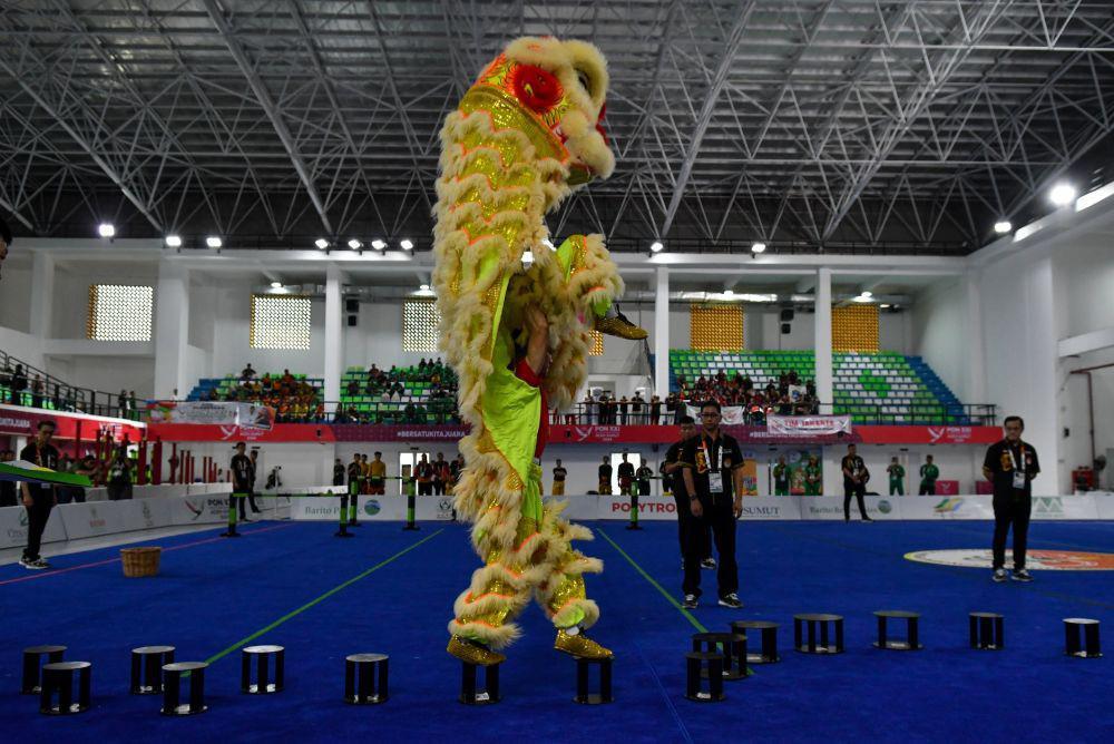 Barongsai Jateng Sudah Kantongi 5 Medali di PON Aceh-Sumut 2024