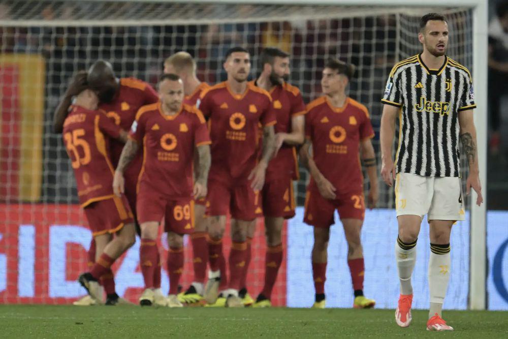 AS Roma melawan Juventus di Serie A 2023/2024. (legaseriea.it)