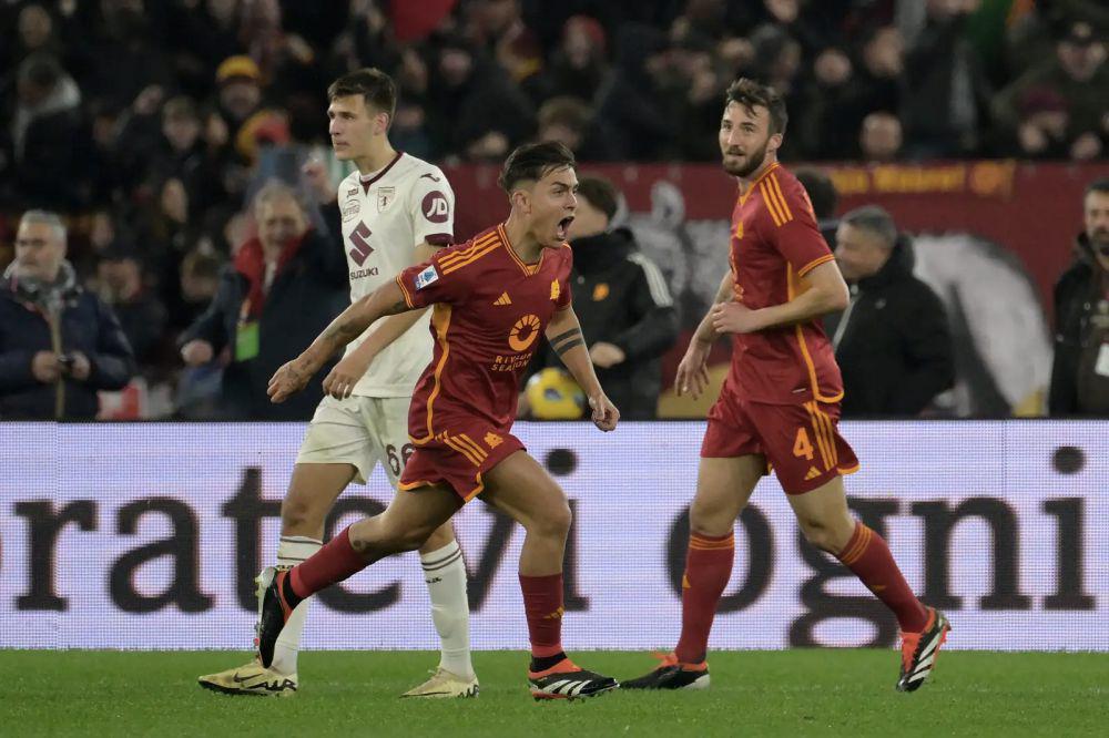 AS Roma melawan Torino di Serie A 2023/2024. (legaseriea.it)