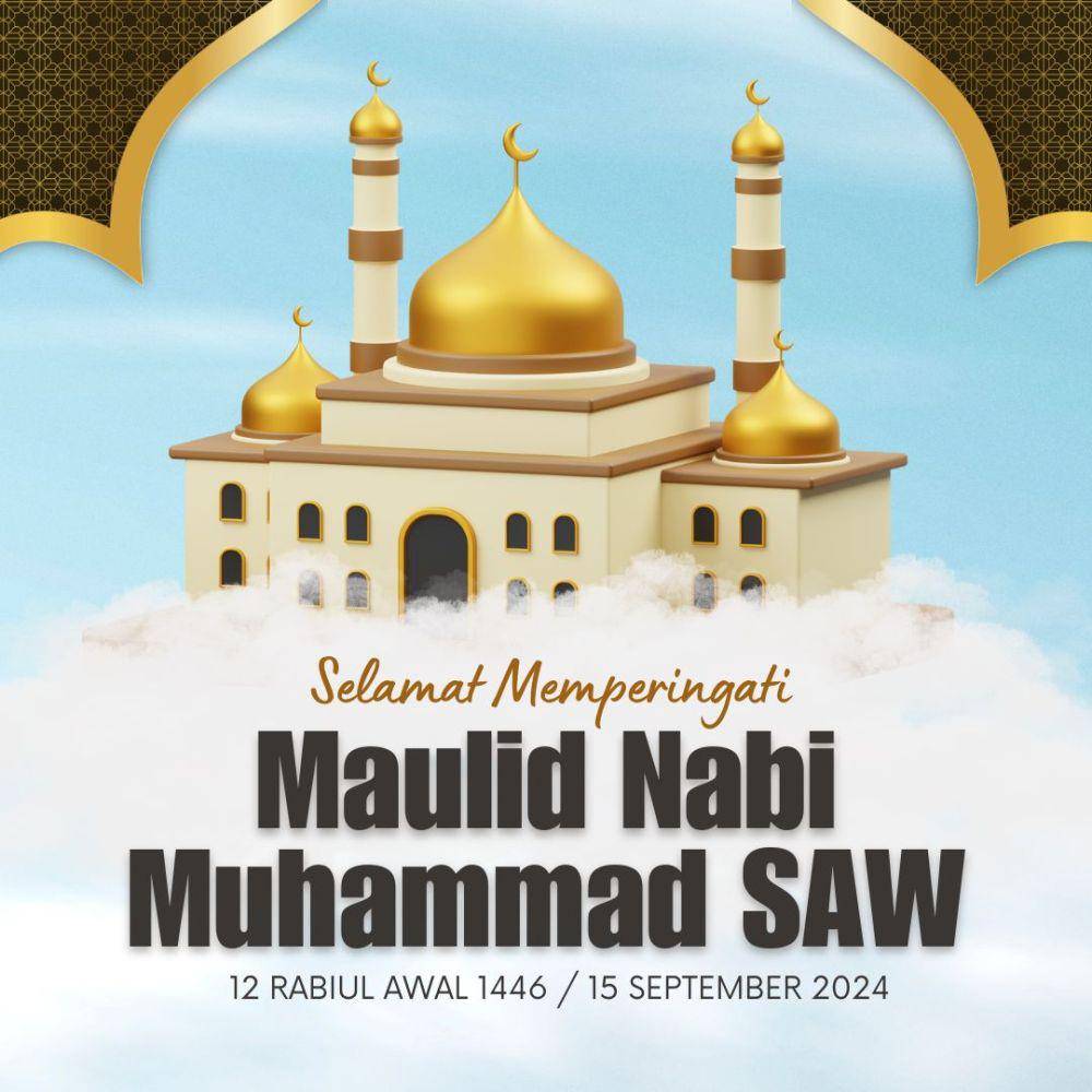 poster Maulid Nabi 2024 (canva.com/Karta Sasmita)