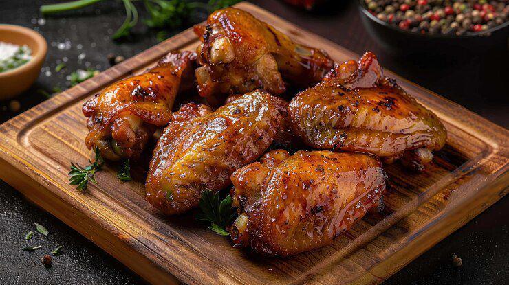 Ilustrasi ayam bakar kecap (freepik.com/JohnAndrew)