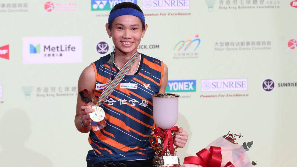 Tai Tzu Ying saat menjuarai Hong Kong Open 2017 (x.com/bwfmedia)
