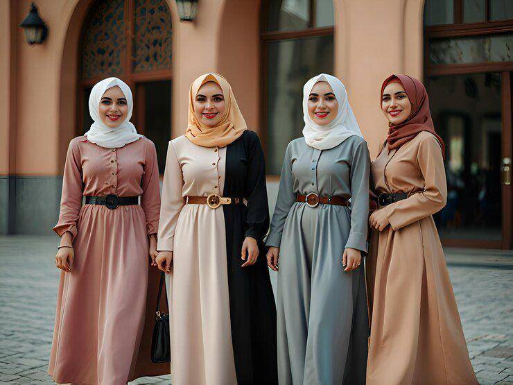 Ilustrasi fashion muslim (freepik.com/robindey525)