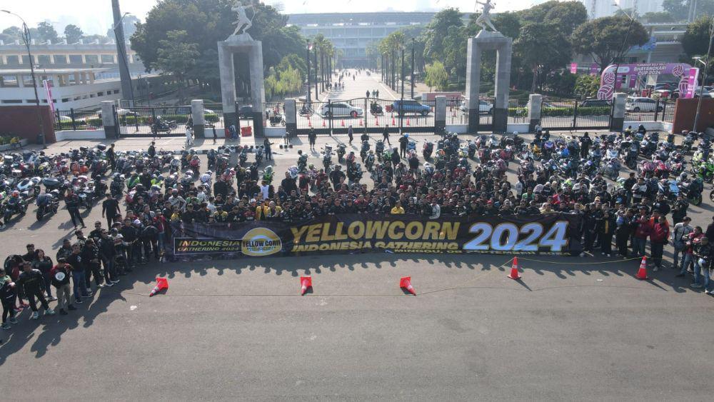 Yellowcorn Gathering 2024 Kumpulkan 600 Bikers Pencinta Apparel