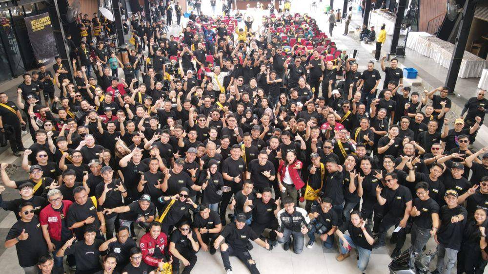 Diikuti 600 bikers (Yellowcorn)
