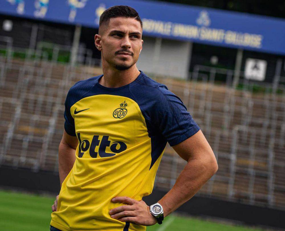 Franjo Ivanovic saat resmi bergabung dengan Union St. Gilloise. (instagram.com/ivanovic_franjo)