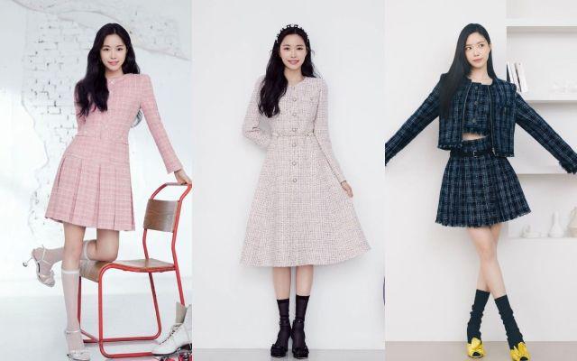 11 Inspirasi Office Look Korean Style ala Son Na Eun, Fashionable!