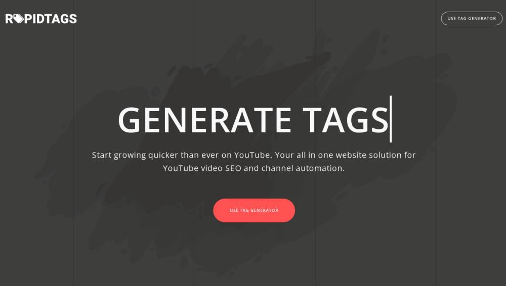 tampilan RAPIDTAGS  (rapidtags.io)