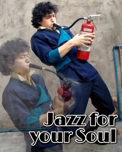 potret lucu pecinta jazz mencium saksofon bohongan (reddit.com/vikingvinni)