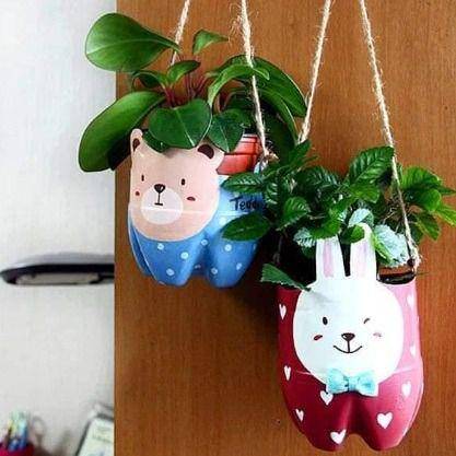 ilustrasi kerajinan dari botol bekas (instagram.com/gurukreatif_com)
