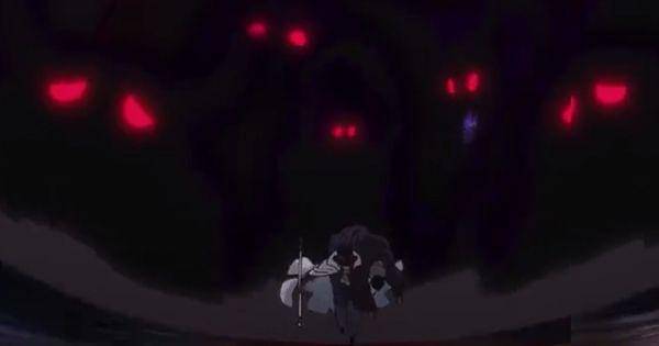 Sabo dikejar bayangan monster Gorosei ( Dok. Toei / One Piece )