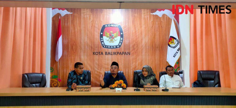 Komisi Pemilihan Umum (KPU) Kota Balikpapan telah menerima hasil pemeriksaan kesehatan dari Rumah Sakit Umum Daerah (RSUD) Dr. Kanujoso Djatiwibowo, Selasa (3/9/2024). (IDN Times/Hilmansyah)