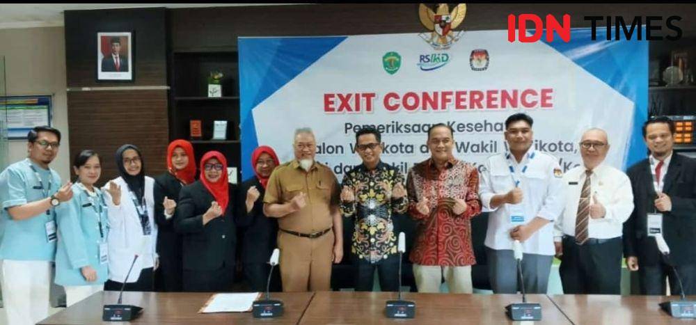 Komisi Pemilihan Umum (KPU) Kota Balikpapan telah menerima hasil pemeriksaan kesehatan dari Rumah Sakit Umum Daerah (RSUD) Dr. Kanujoso Djatiwibowo, Selasa (3/9/2024). (IDN Times/Hilmansyah)