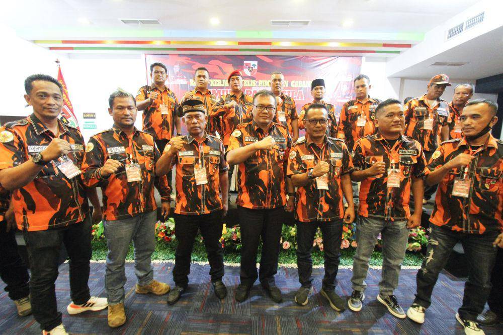 Rapat Kerja MPC PP Deli Serdang Tahun 2024 di Hotel Miyana, Deli Serdang, Sabtu (7/9/2024). (Dok. IDN Times)