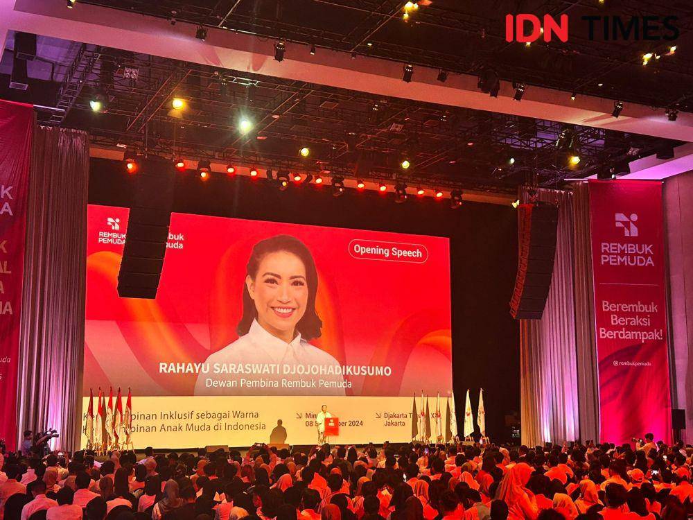 Rahayu Saraswati Djojohadikusumo di Rembuk Nasional Pemuda Indonesia ke-II (IDN Times/Fadhliansyah)