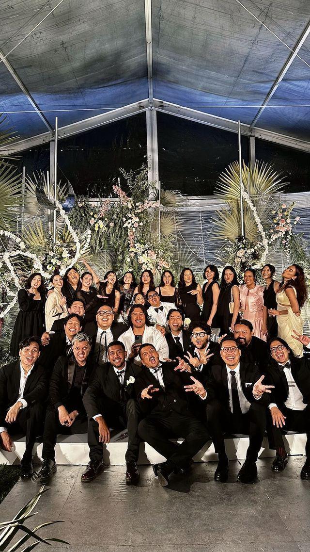 potret tamu artis di nikahan Iyas Lawrence (instagram.com/rezachandika)