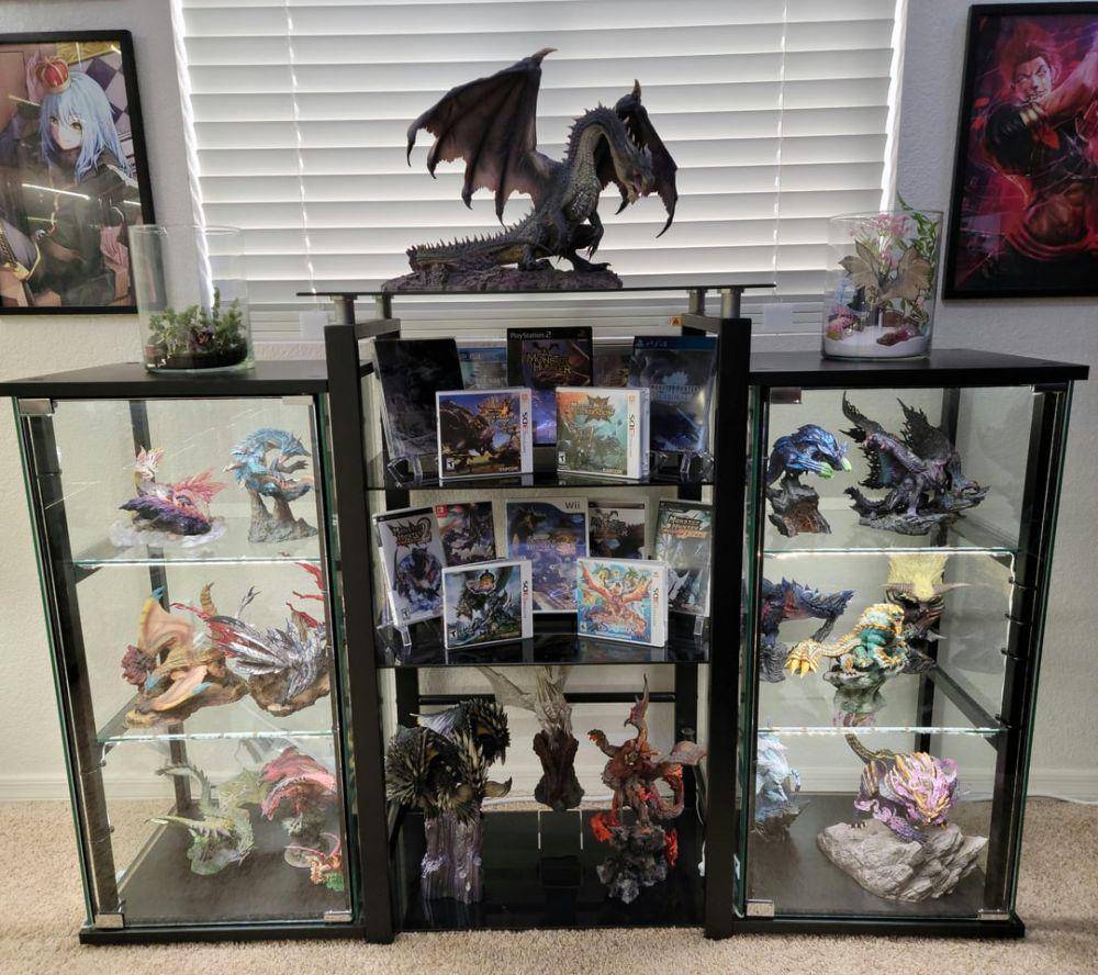 potret koleksi Monster Hunter (reddit.com/user/BoricuaDrago)