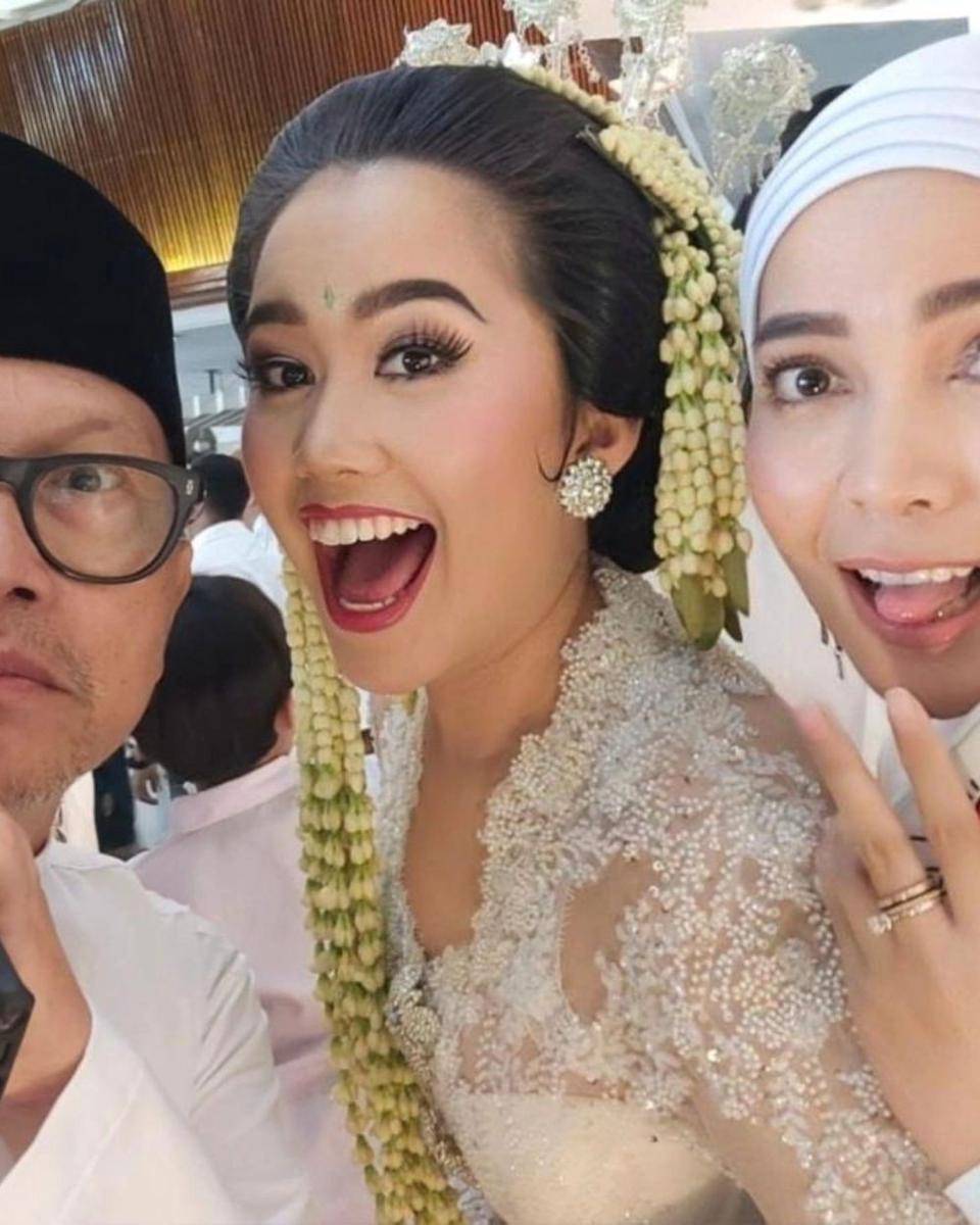 potret pernikahan anak Nicky Astria (instagram.com/nicky_astria_real)