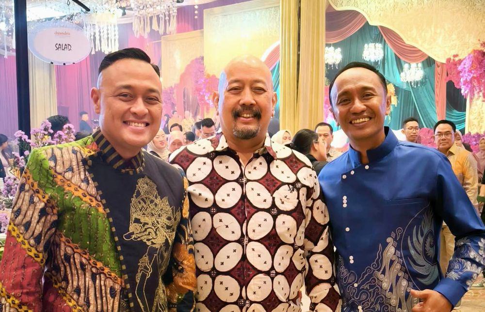 tamu artis di pernikahan anak Cak Lontong (Instagram.com/bemby_putuanda)