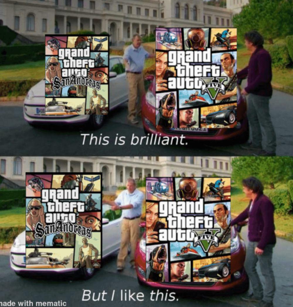potret meme GTA: San Andreas (reddit.com/user/TheHighKing112)