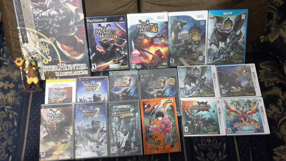 potret koleksi Monster Hunter (reddit.com/user/Sir_Laguna)