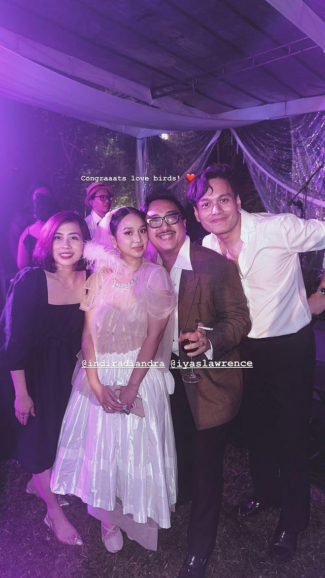 potret tamu artis di nikahan Iyas Lawrence (instagram.com/rendypandugo)