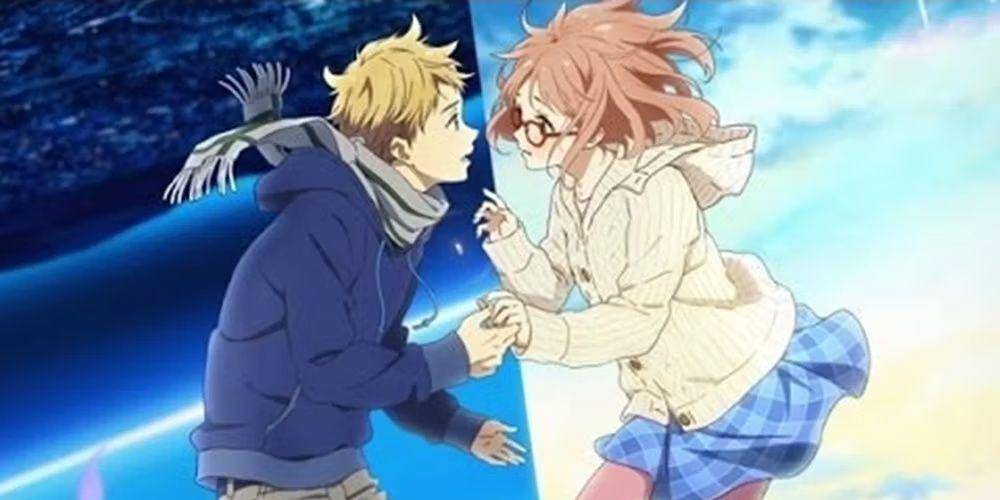 Mirai Kuriyama dan Akihito Kanbara karakter Beyond the Boundary (dok. Kyoto Animation/Beyond the Boundary)