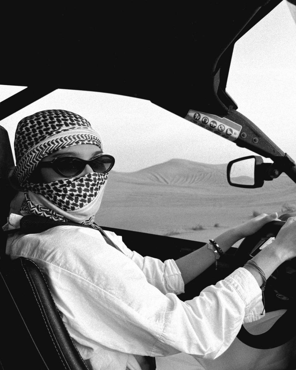 potret Azizah Salsha liburan ke Dubai (instagram.com/azizahsalsha_)