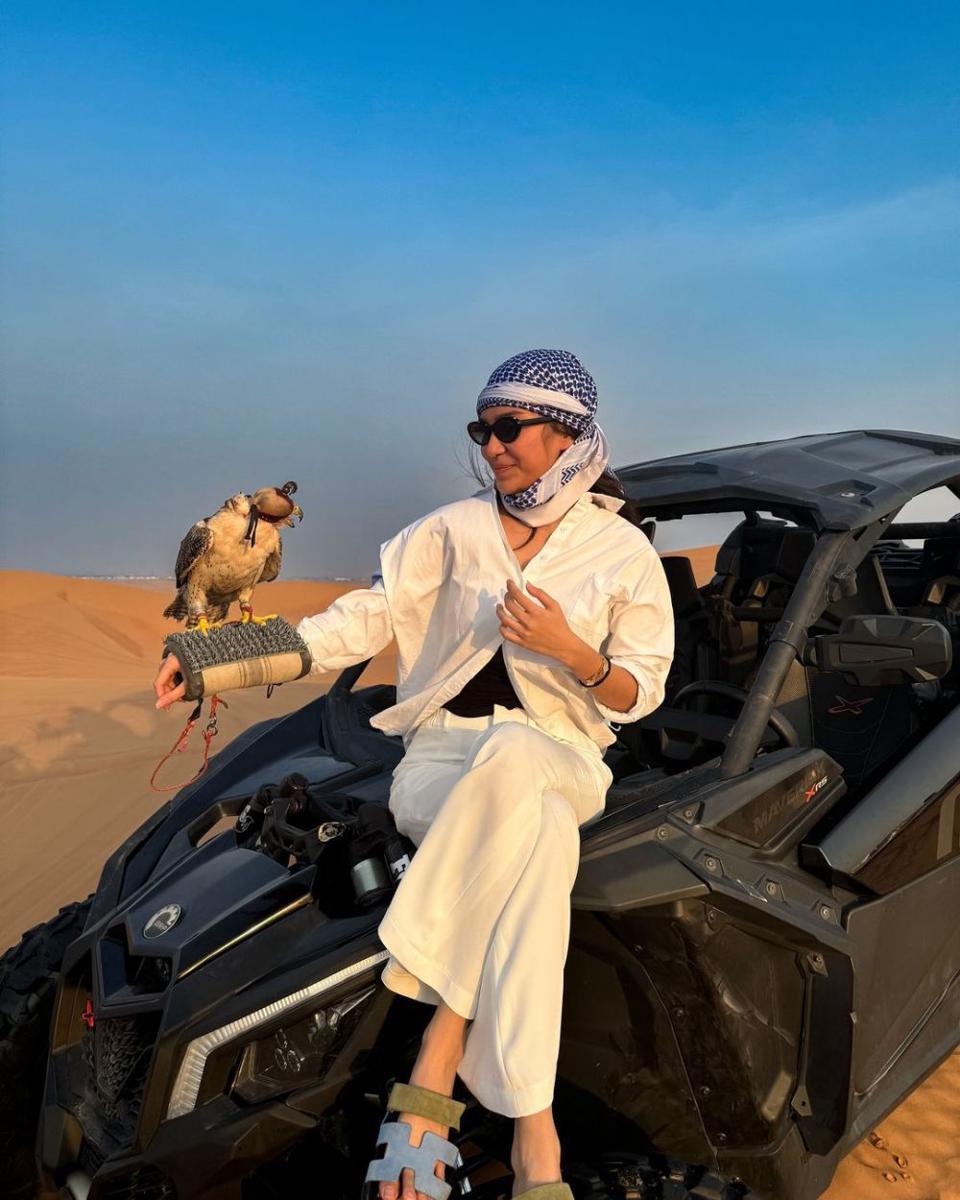 potret Azizah Salsha liburan ke Dubai (instagram.com/azizahsalsha_)