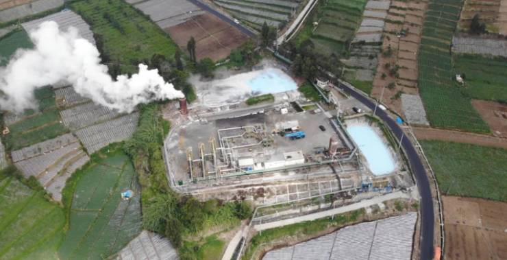 Wilayah Kerja Panas Bumi di Dieng (Dok. UGM)