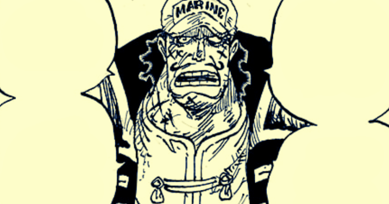 Vice Admiral Doberman. (mangaplus.shueisha.co.jp/One Piece)