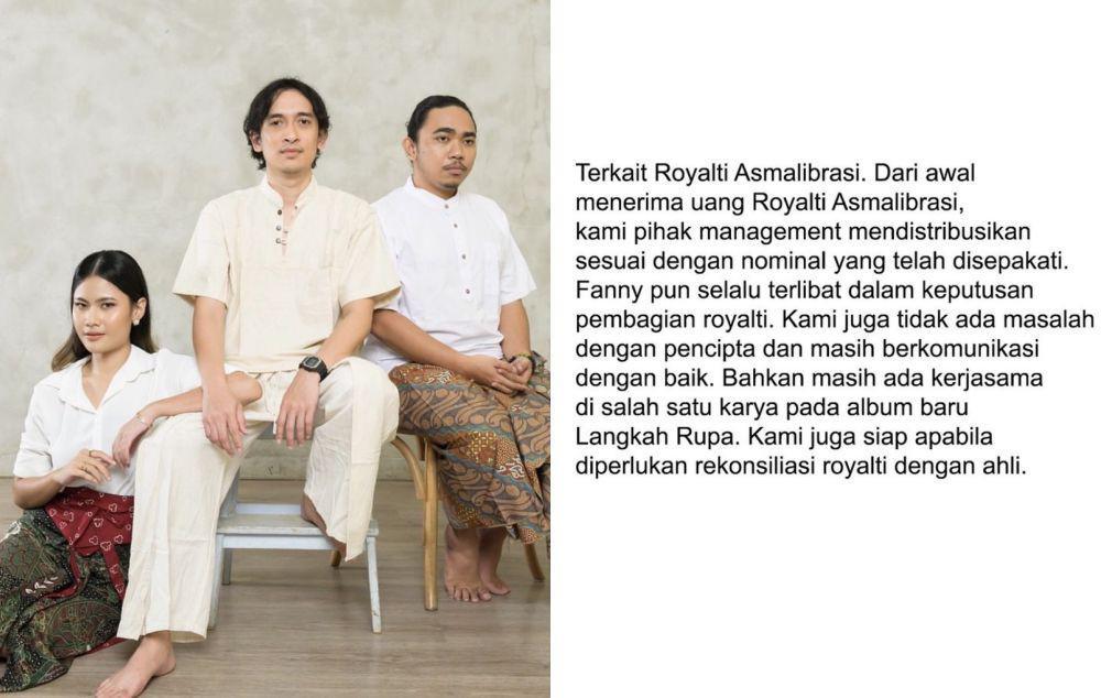 Klarifikasi Soegi Bornean usai Fanny Soegi Speak Up soal Royalti