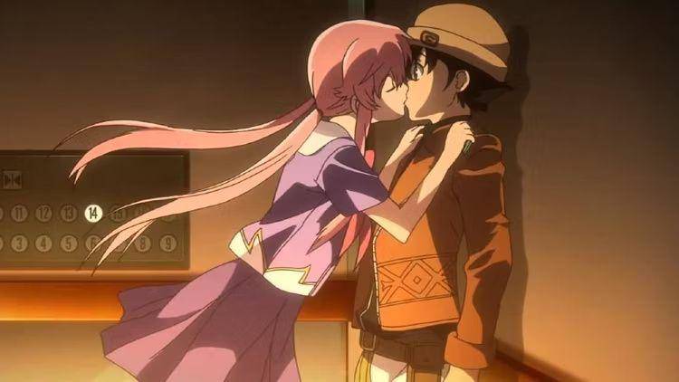 Yuno Gasai dan Yukiteru Amano karakter The Future Diary (dok. asread./The Future Diary)