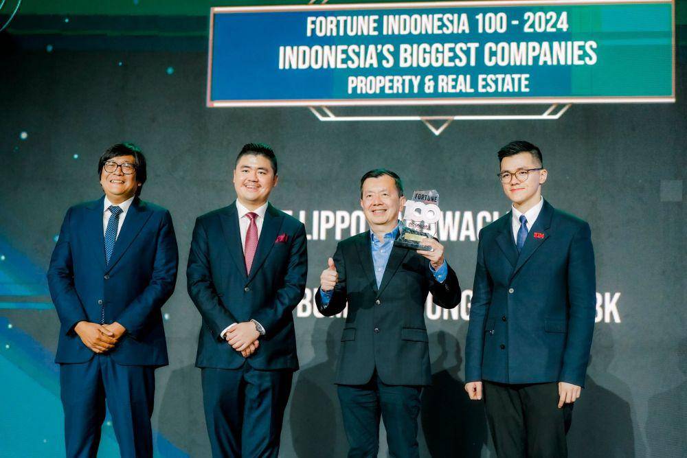 Penerima Penghargaan FORTUNE Indonesia 100 di bidang Property & Real Estate. IDN