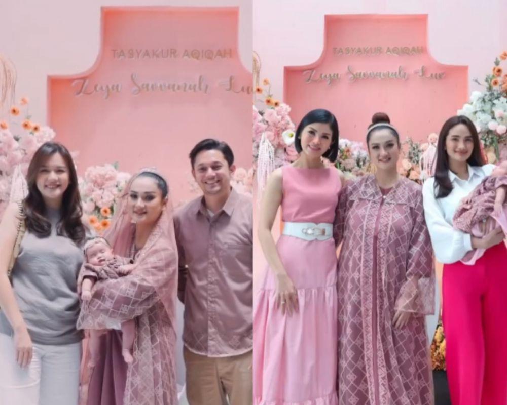 Deretan Tamu Artis di Acara Akikah Baby Zeya, Putri Tengku Dewi Putri