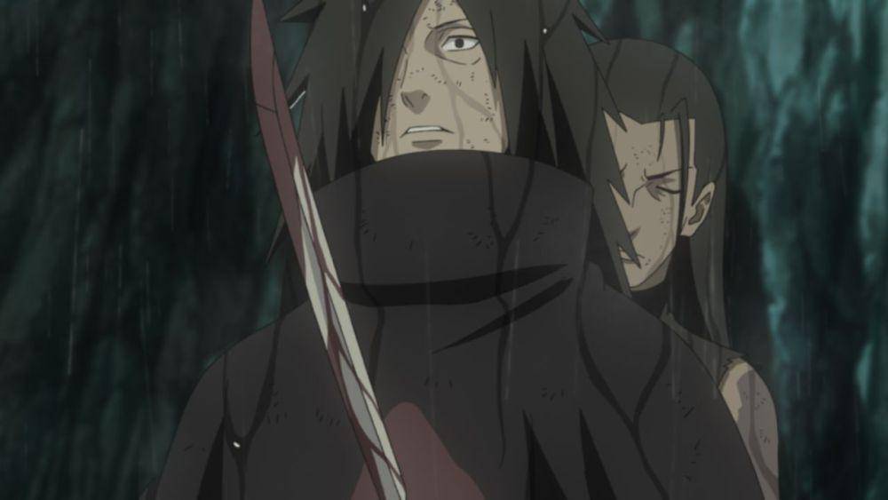 Hashirama membunuh Madara. (dok. Pierrot/Naruto: Shippuden)