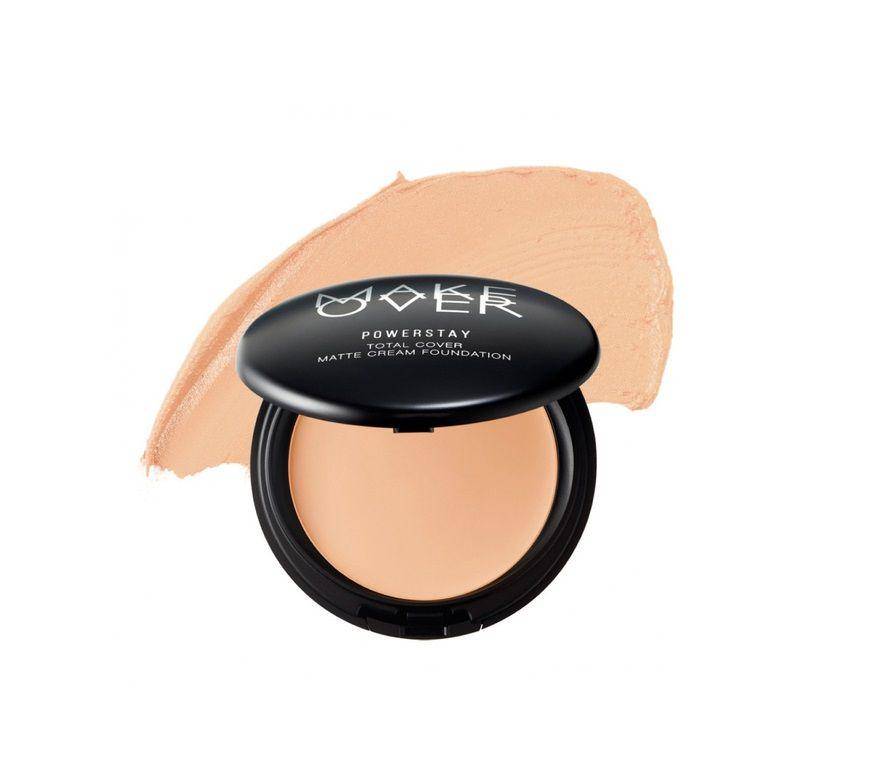 MAKE OVER Powerstay Total Cover Matte Cream Foundation (Shopee/Make Over Official Shop)